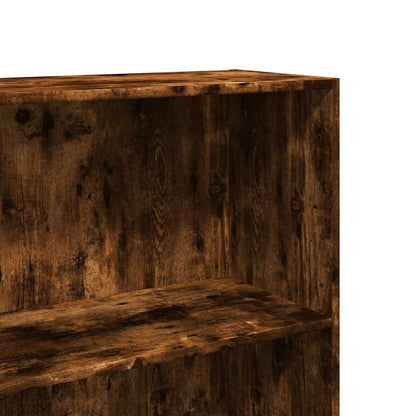 Libreria Rovere Fumo 60x30x189 cm in Legno Multistrato | homemem39
