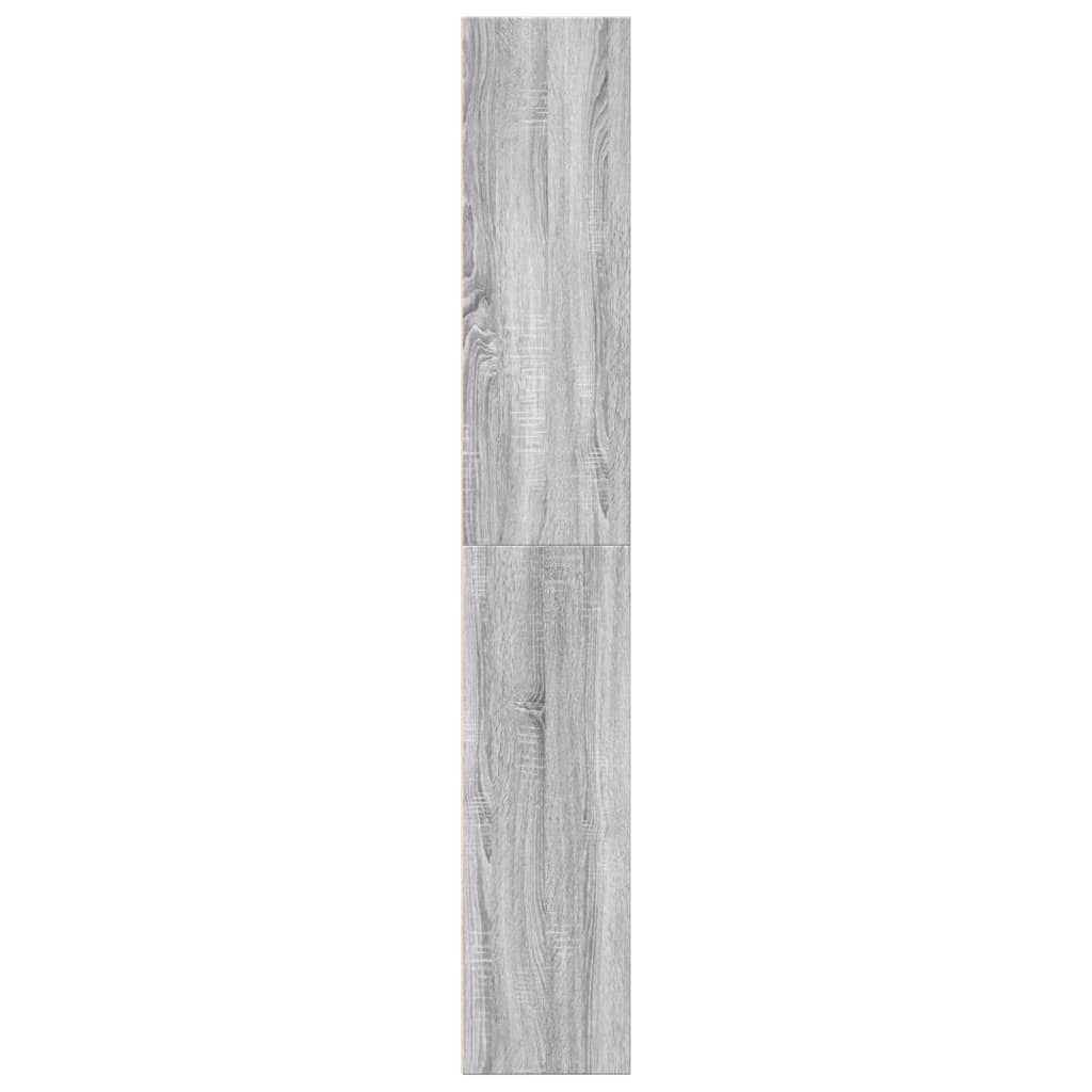 Libreria Grigio Sonoma 60x30x189 cm in Legno Multistrato | homemem39