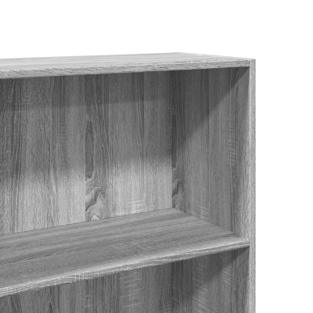 Libreria Grigio Sonoma 60x30x189 cm in Legno Multistrato | homemem39