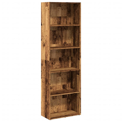 Libreria Legno Antico 60x30x189 cm in Legno Multistrato - homemem39