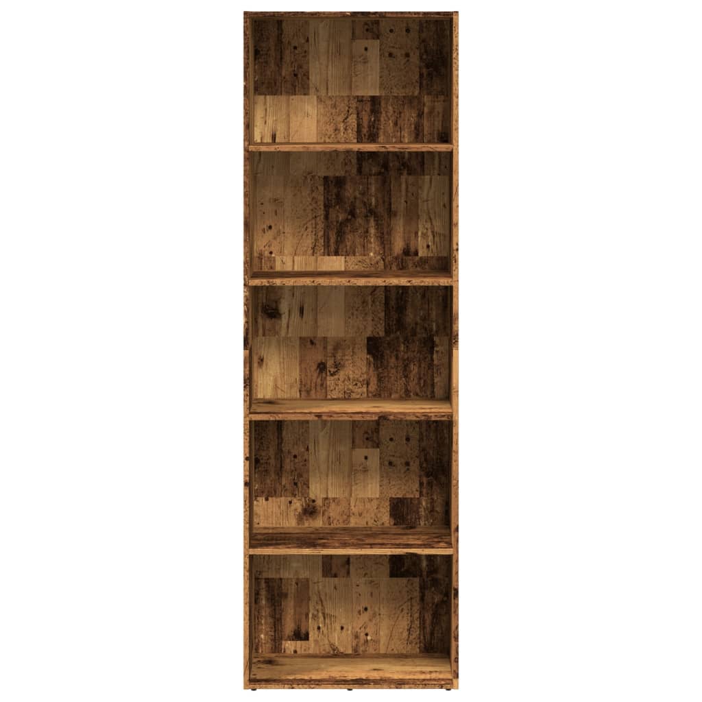 Libreria Legno Antico 60x30x189 cm in Legno Multistrato - homemem39