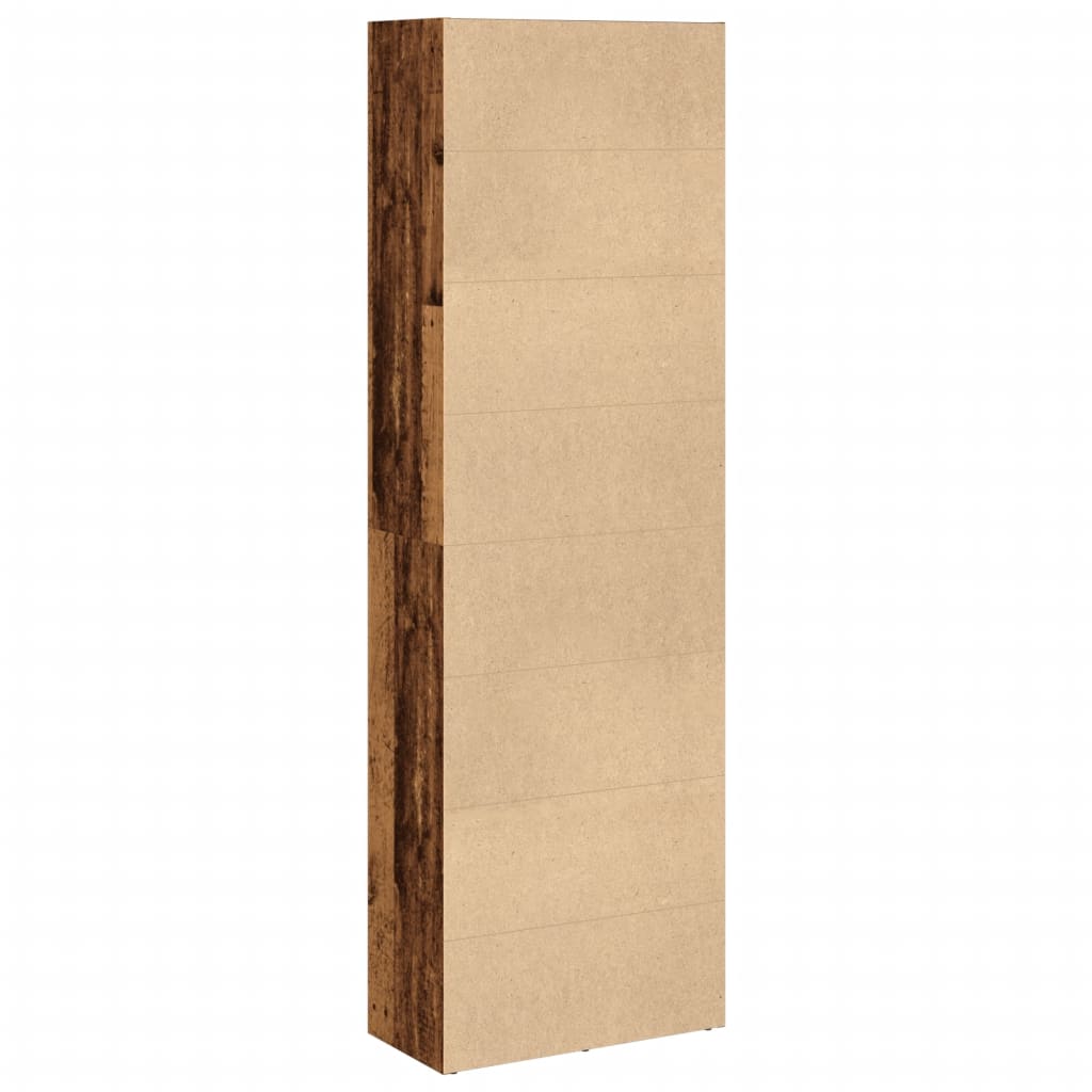 Libreria Legno Antico 60x30x189 cm in Legno Multistrato - homemem39