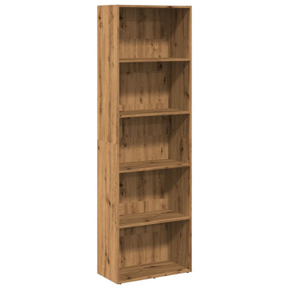 Libreria Rovere Artigianale 60x30x189 cm in Legno Multistrato