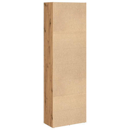 Libreria Rovere Artigianale 60x30x189 cm in Legno Multistrato