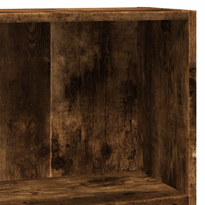 Libreria Rovere Fumo 80x30x77 cm in Legno Multistrato | homemem39