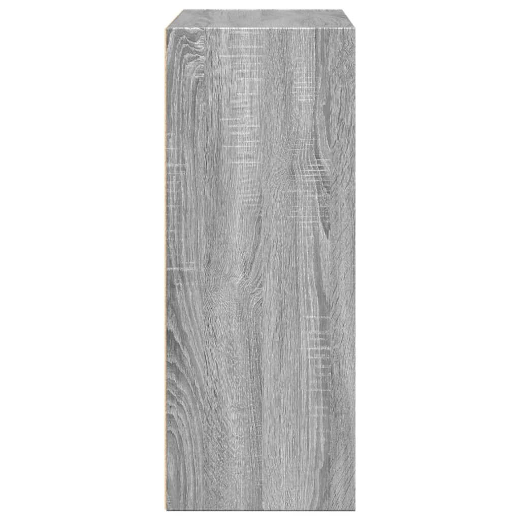 Libreria Grigio Sonoma 80x30x77 cm in Legno Multistrato | homemem39