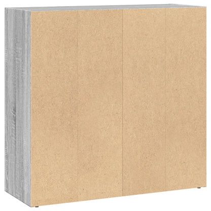 Libreria Grigio Sonoma 80x30x77 cm in Legno Multistrato | homemem39