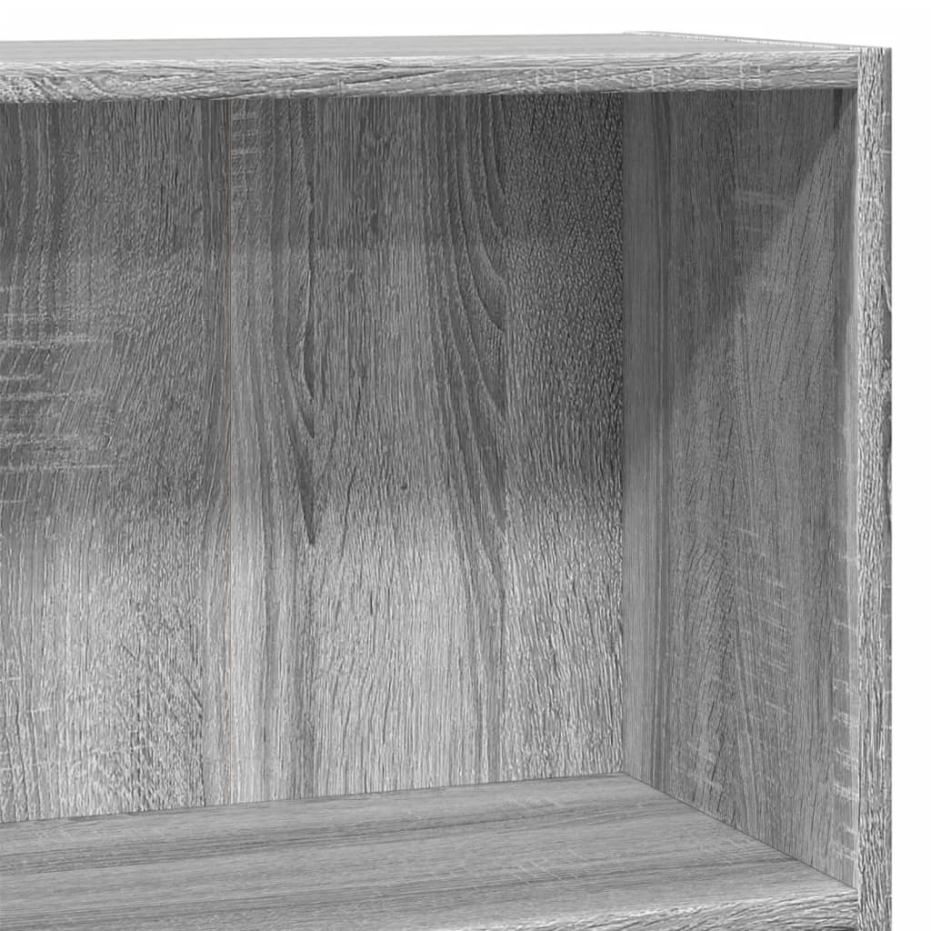 Libreria Grigio Sonoma 80x30x77 cm in Legno Multistrato | homemem39