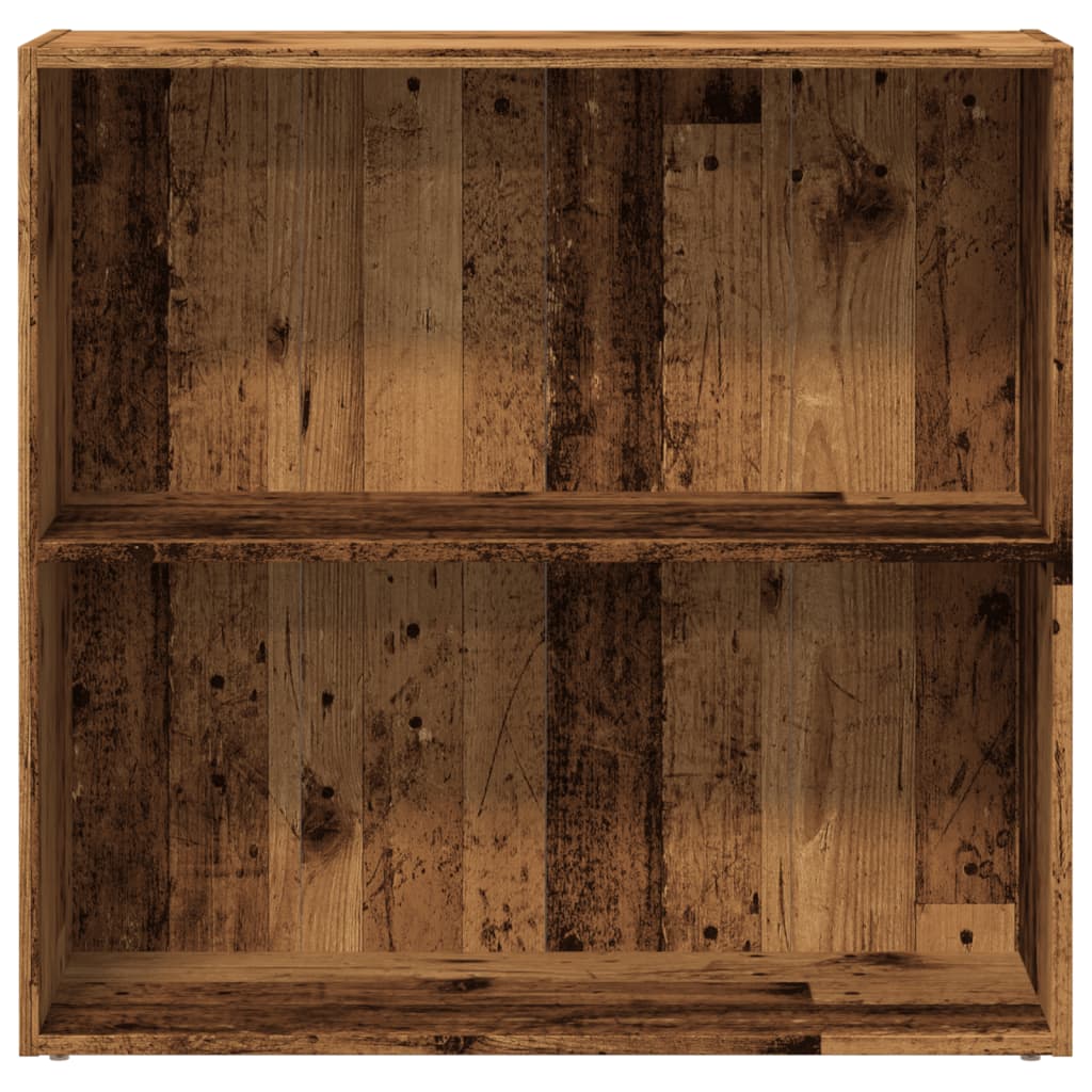 Libreria Legno Antico 80x30x77 cm in Legno Multistrato | homemem39