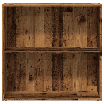 Libreria Legno Antico 80x30x77 cm in Legno Multistrato | homemem39