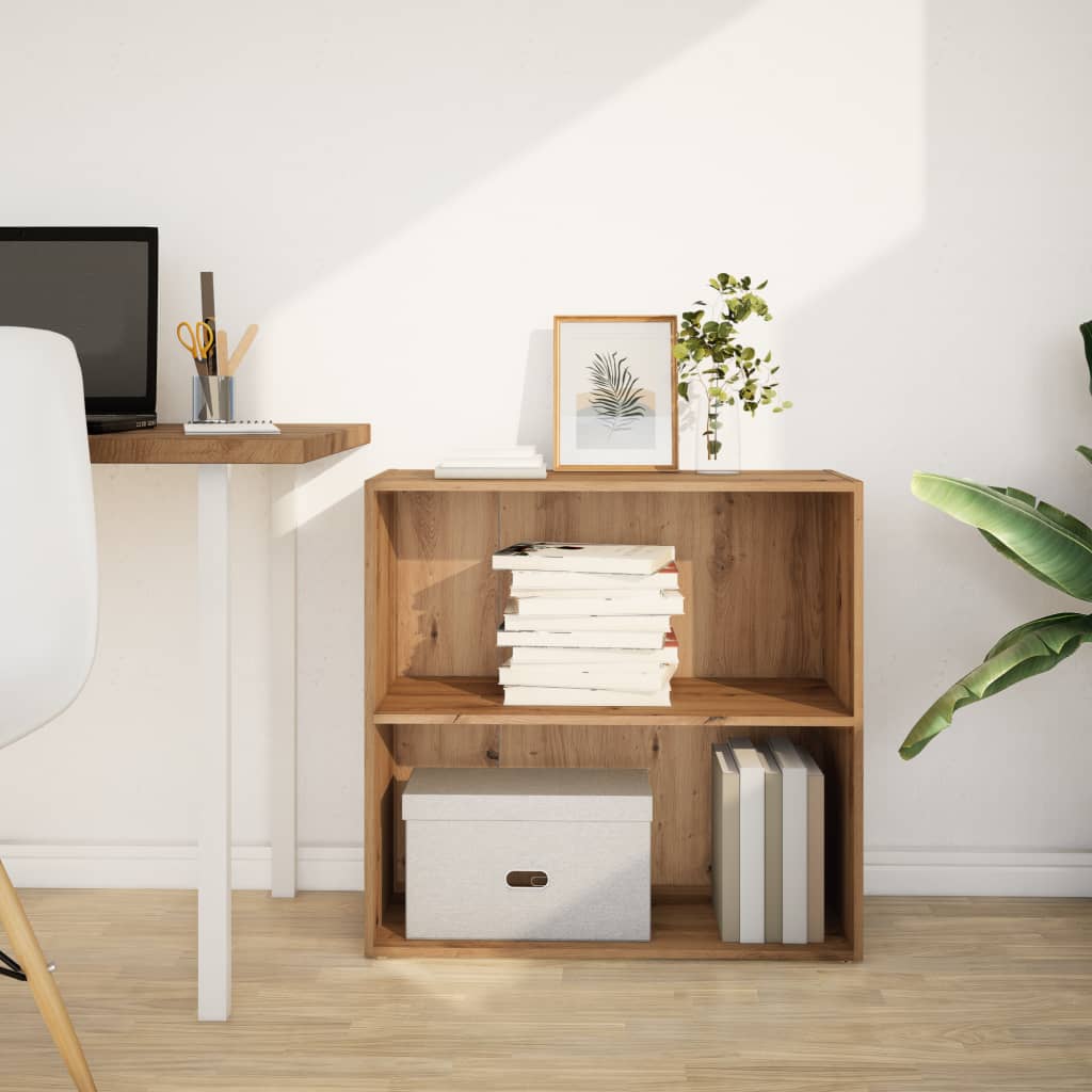 Libreria Rovere Artigianale 80x30x77 cm in Legno Multistrato | homemem39