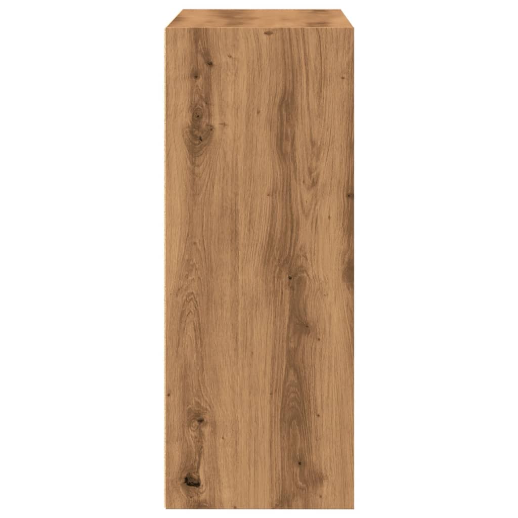 Libreria Rovere Artigianale 80x30x77 cm in Legno Multistrato | homemem39