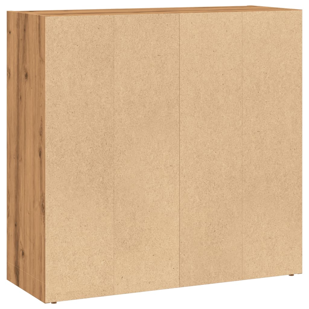 Libreria Rovere Artigianale 80x30x77 cm in Legno Multistrato | homemem39