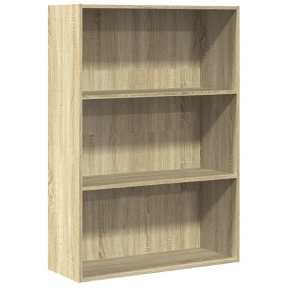 Libreria Rovere Sonoma 80x30x114 cm in Legno Multistrato | homemem39