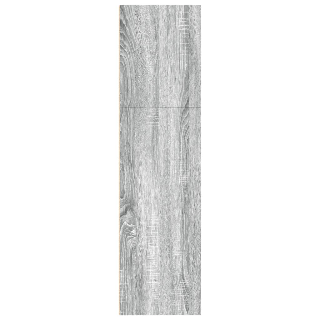 Libreria Grigio Sonoma 80x30x114 cm in Legno Multistrato | homemem39