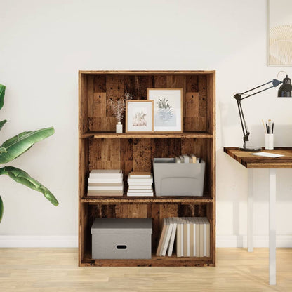Libreria Legno Antico 80x30x114 cm in Legno Multistrato | homemem39