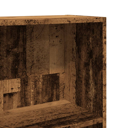 Libreria Legno Antico 80x30x114 cm in Legno Multistrato | homemem39