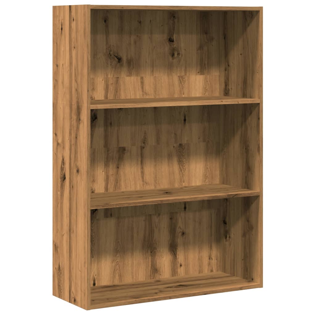 Libreria Rovere Artigianale 80x30x114 cm in Legno Multistrato | homemem39