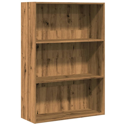 Libreria Rovere Artigianale 80x30x114 cm in Legno Multistrato | homemem39
