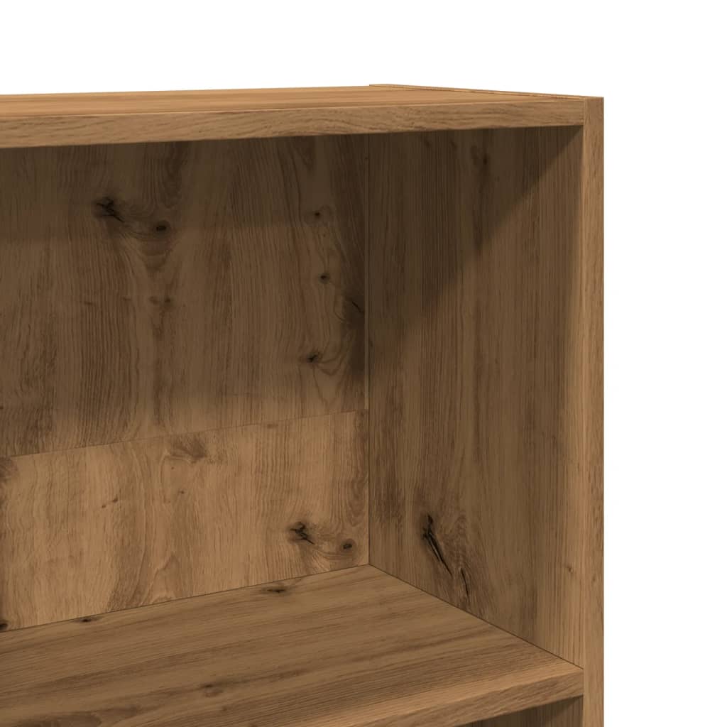 Libreria Rovere Artigianale 80x30x114 cm in Legno Multistrato | homemem39