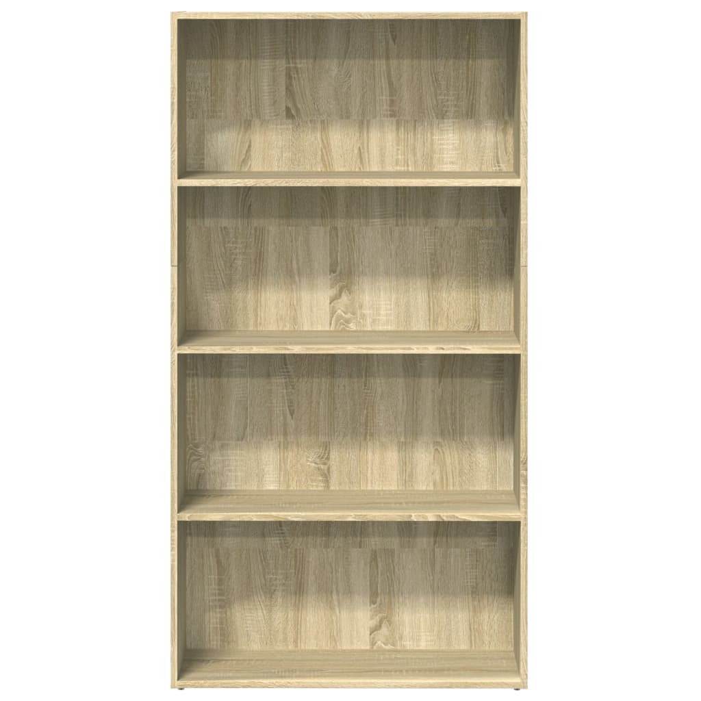 Libreria Rovere Sonoma 80x30x152 cm in Legno Multistrato | homemem39