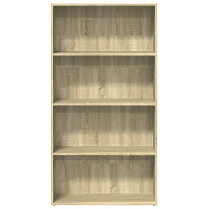 Libreria Rovere Sonoma 80x30x152 cm in Legno Multistrato | homemem39