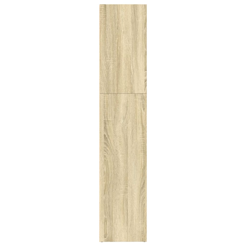 Libreria Rovere Sonoma 80x30x152 cm in Legno Multistrato | homemem39