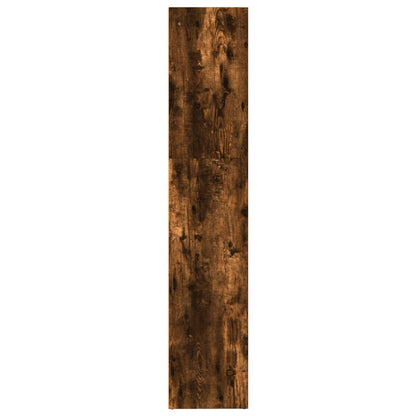 Libreria Rovere Fumo 80x30x152 cm in Legno Multistrato | homemem39