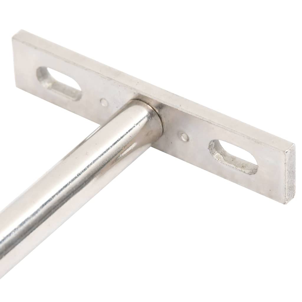 Staffe Mensole Galleggianti 12pz Ø10x150 mm Acciaio al Carbonio | homemem39