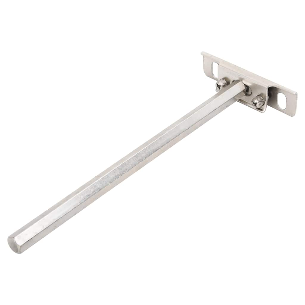 Staffe Mensole Galleggianti 12pz Ø12x200 mm Acciaio al Carbonio | homemem39