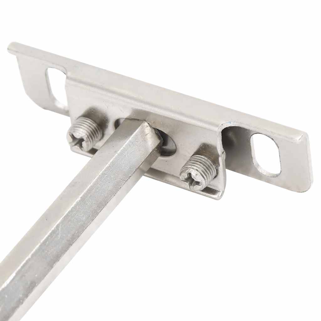 Staffe Mensole Galleggianti 12pz Ø12x200 mm Acciaio al Carbonio