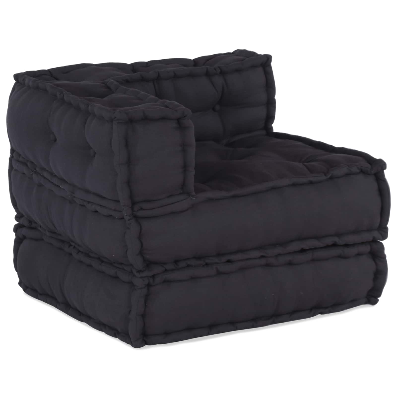 Unità di Divano Modulare 4 pcs Antracite Tessuto | homemem39