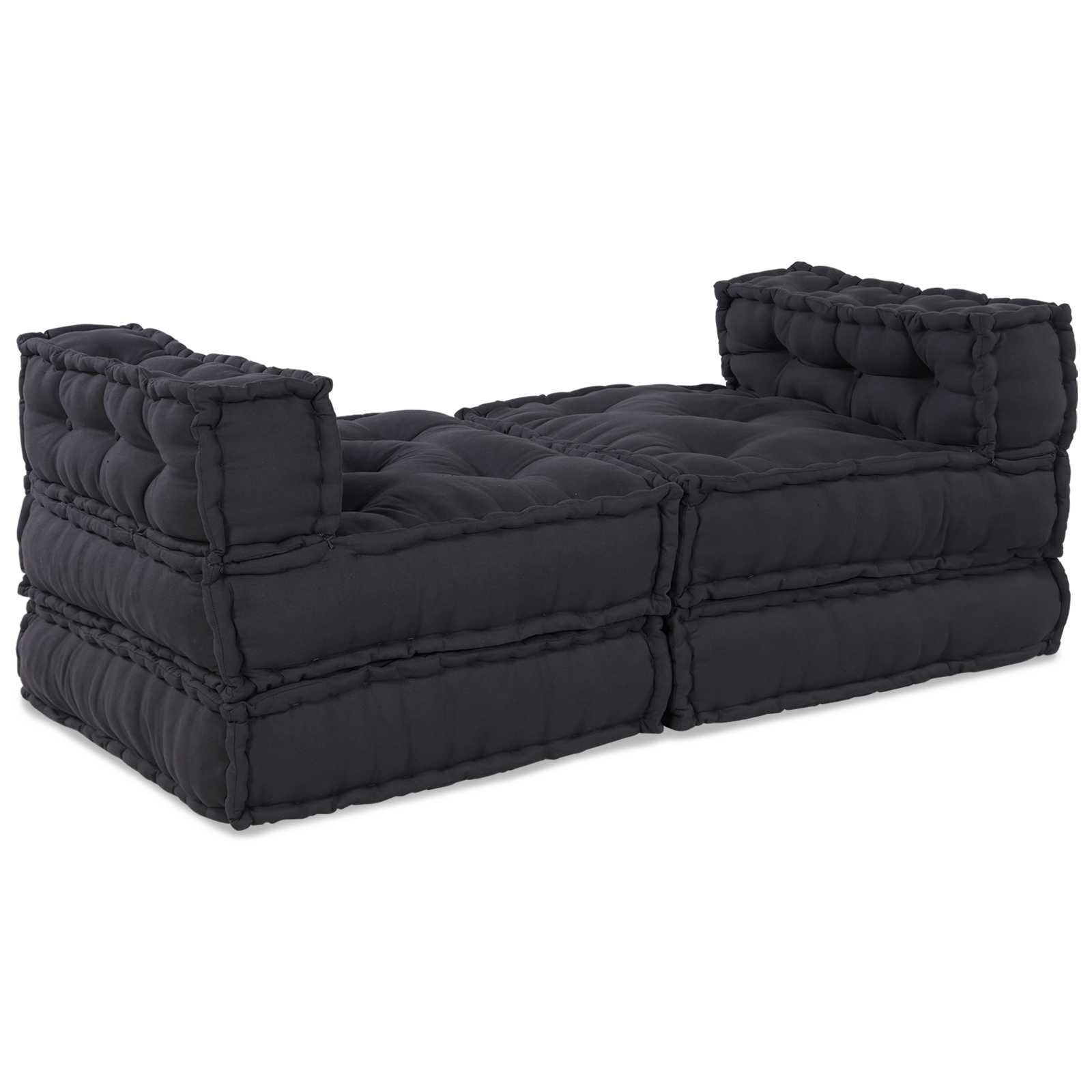Unità di Divano Modulare 4 pcs Antracite Tessuto | homemem39