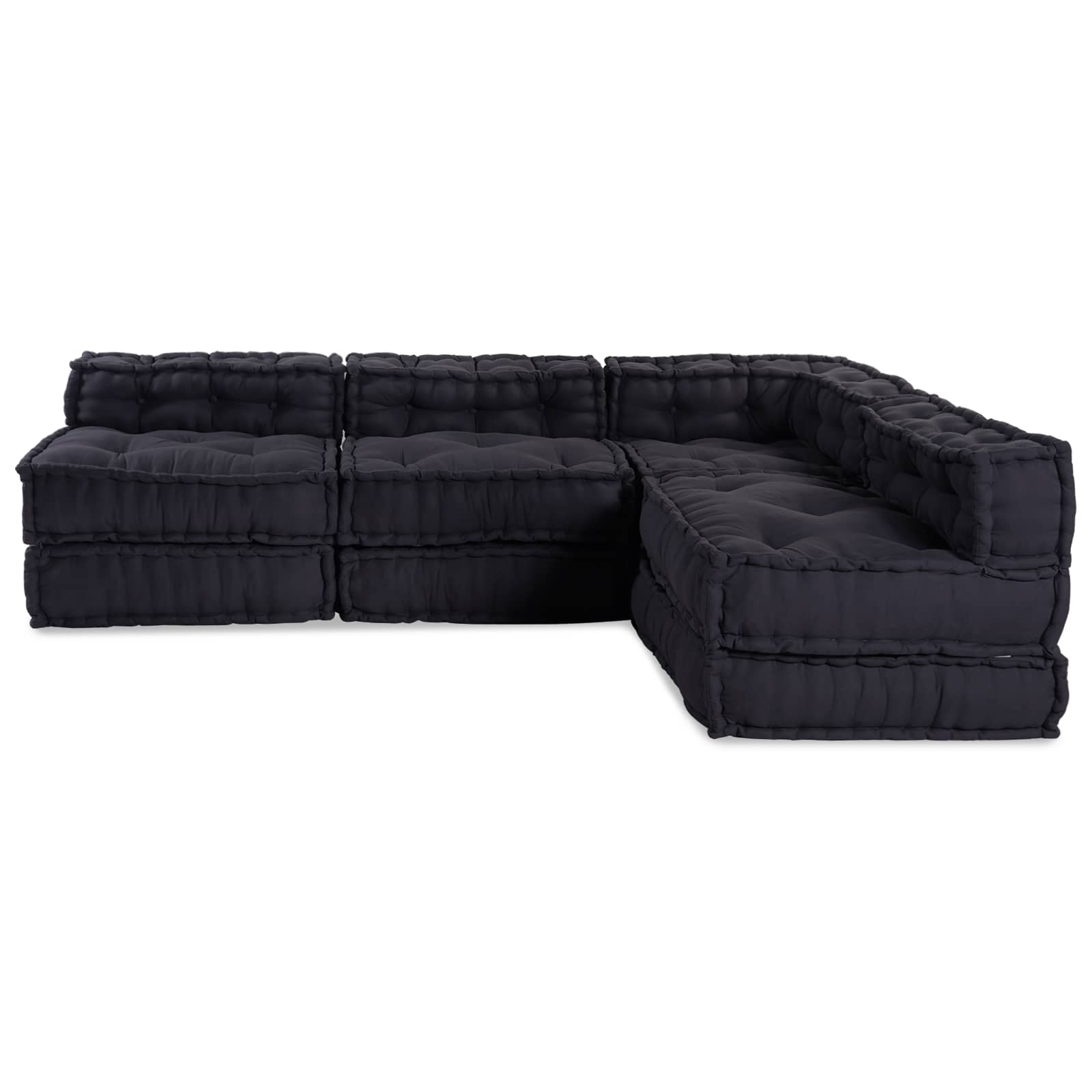 Unità di Divano Modulare 4 pcs Antracite Tessuto | homemem39