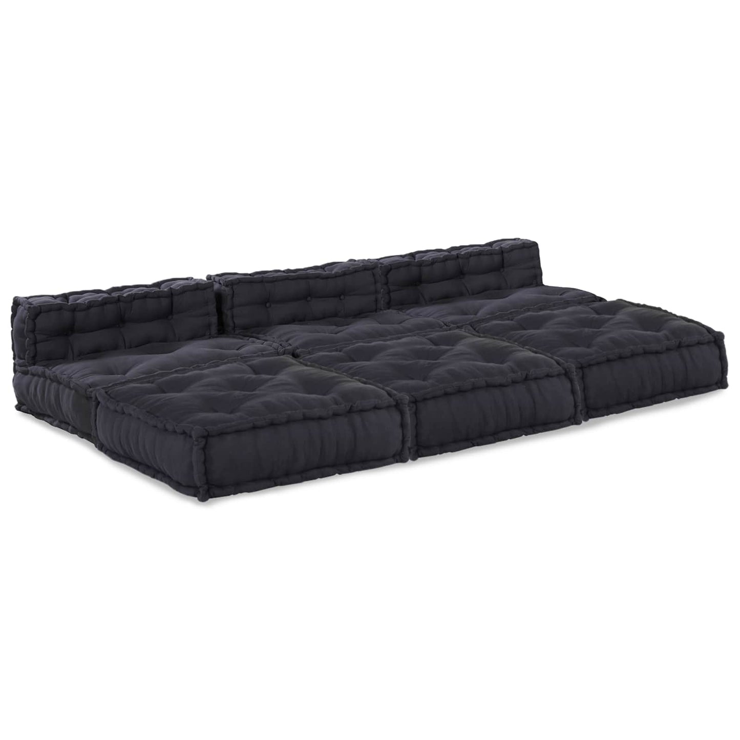 Unità di Divano Modulare 4 pcs Antracite Tessuto | homemem39