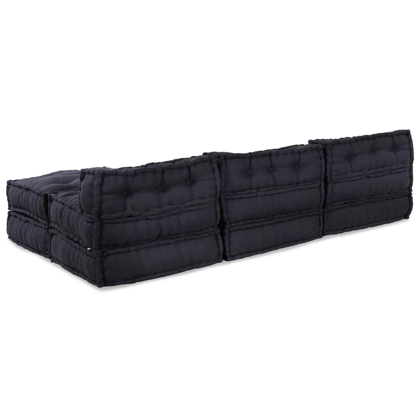 Unità di Divano Modulare 4 pcs Antracite Tessuto | homemem39
