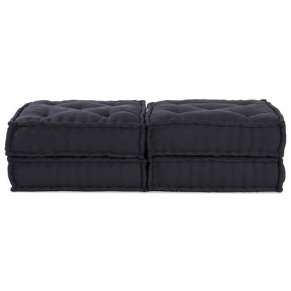 Unità di Divano Modulare 2 pcs Antracite 140 x 70 x 36 cm | homemem39