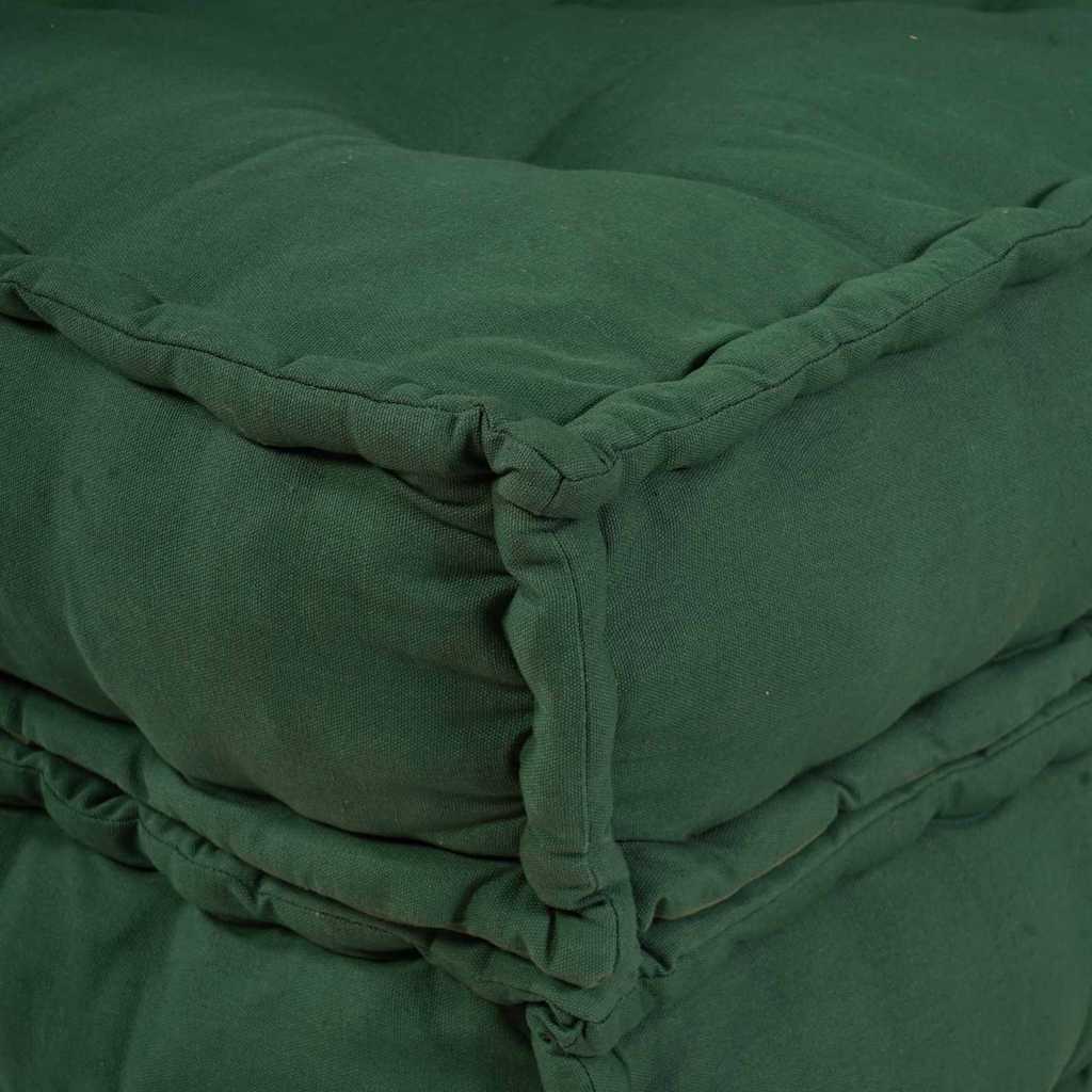 Unità di Divano Modulare 3 pcs Verde Tessuto | homemem39