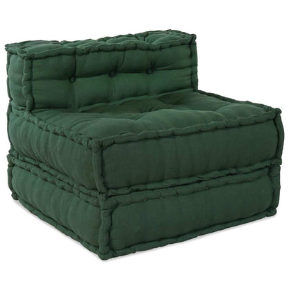 Unità di Divano Modulare 3 pcs Verde Tessuto | homemem39