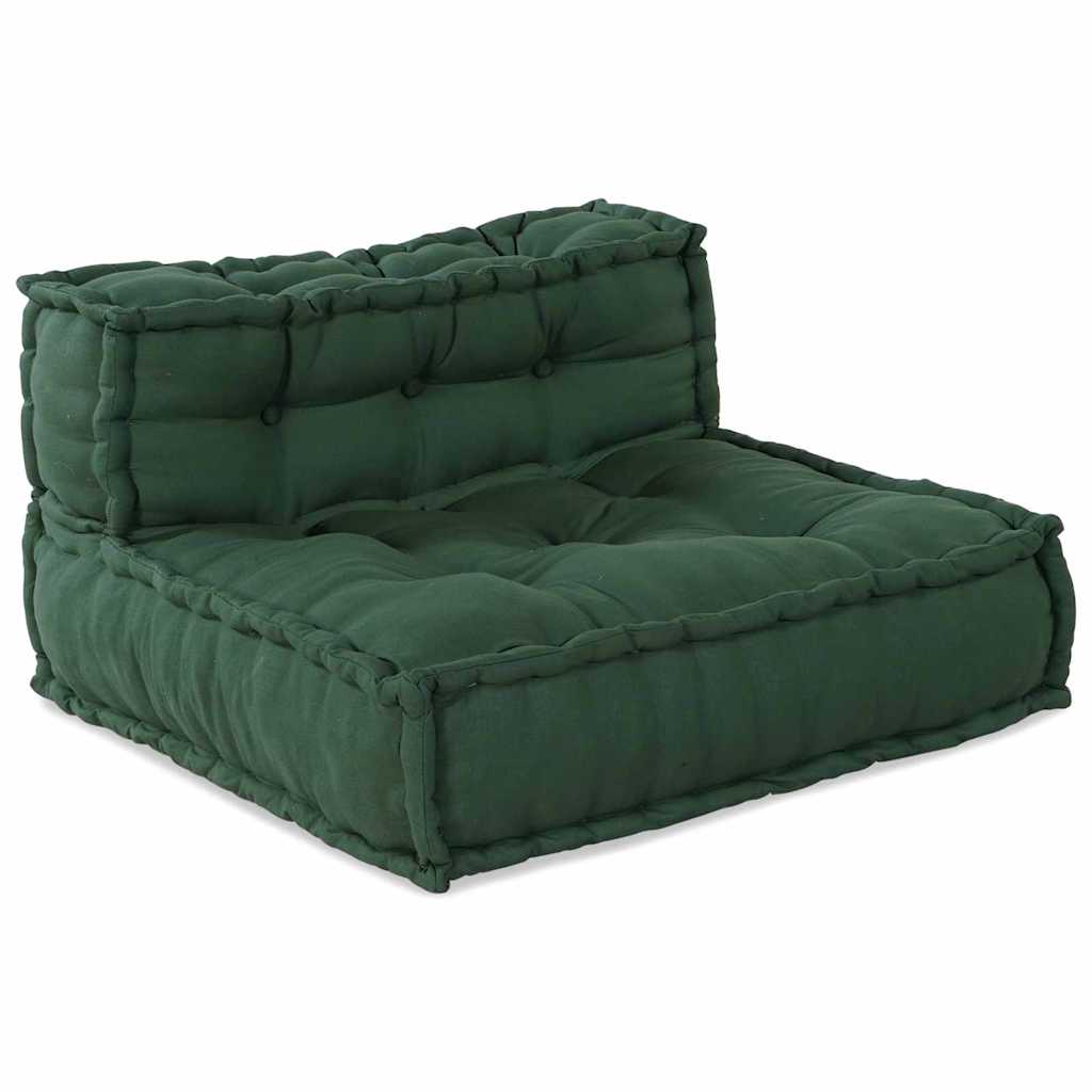 Unità di Divano Modulare 3 pcs Verde Tessuto | homemem39