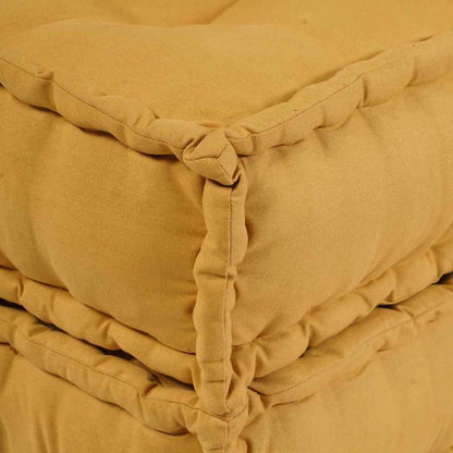 Unità di Divano Modulare 4 pcs Giallo Tessuto | homemem39