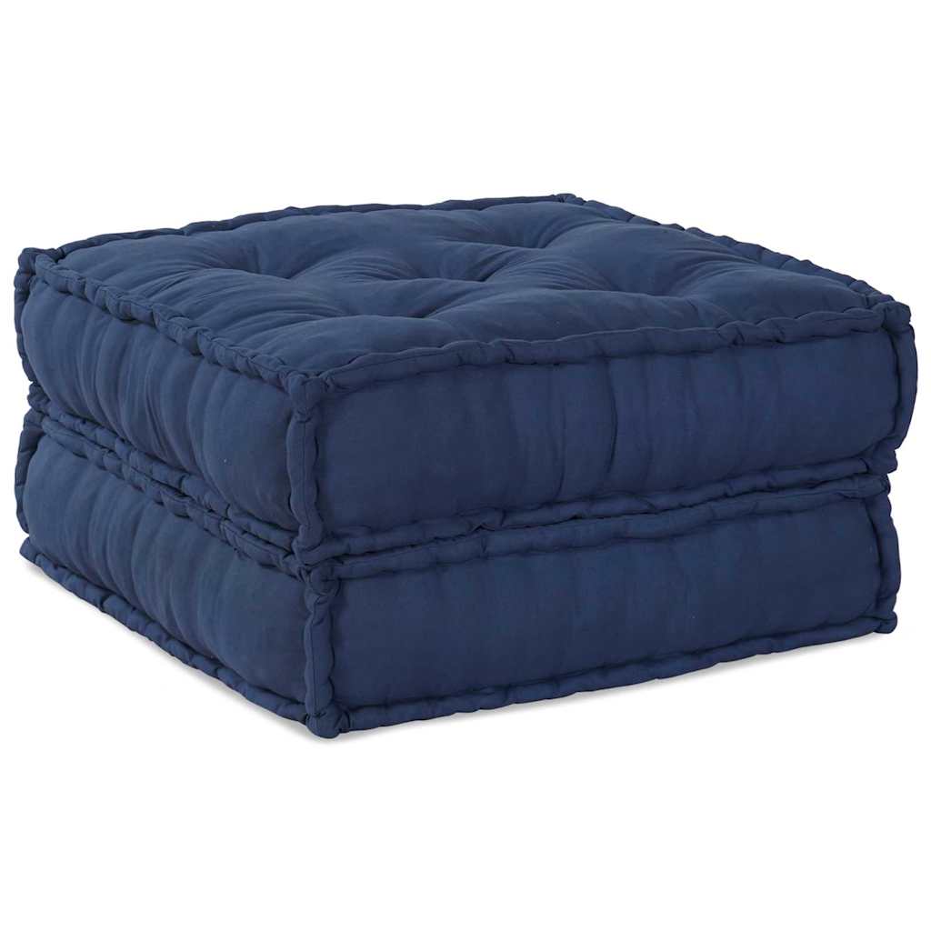 Unità di Divano Modulare 4 pcs Indaco Tessuto | homemem39