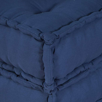 Unità di Divano Modulare 2 pcs Indaco 140 x 70 x 36 cm Tessuto | homemem39