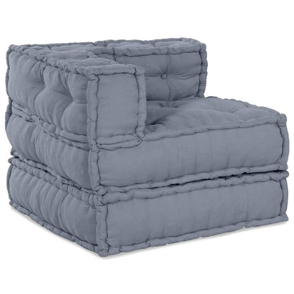 Unità di Divano Modulare 4 pcs Grigio Tessuto | homemem39