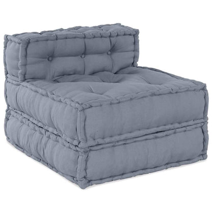 Unità di Divano Modulare 4 pcs Grigio Tessuto | homemem39