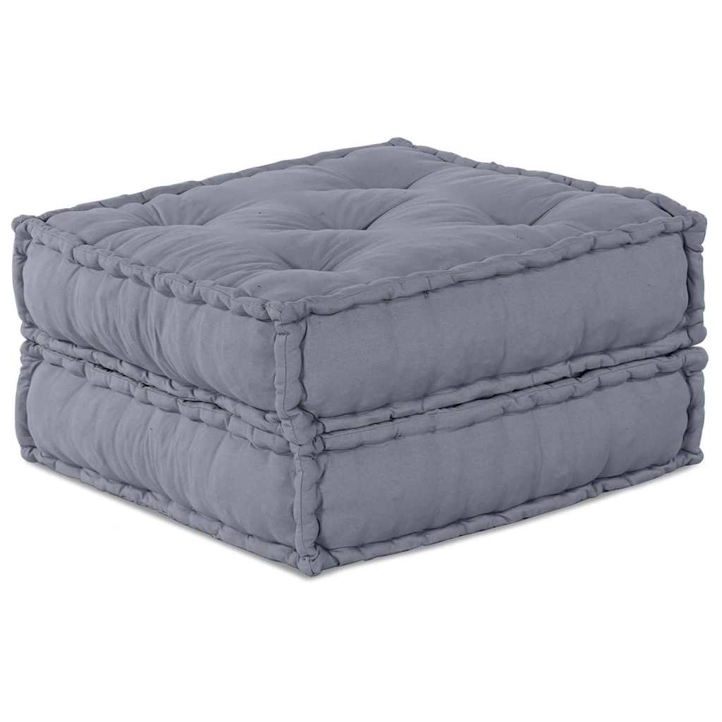 Unità di Divano Modulare 2 pcs Grigio 140 x 70 x 36 cm Tessuto | homemem39