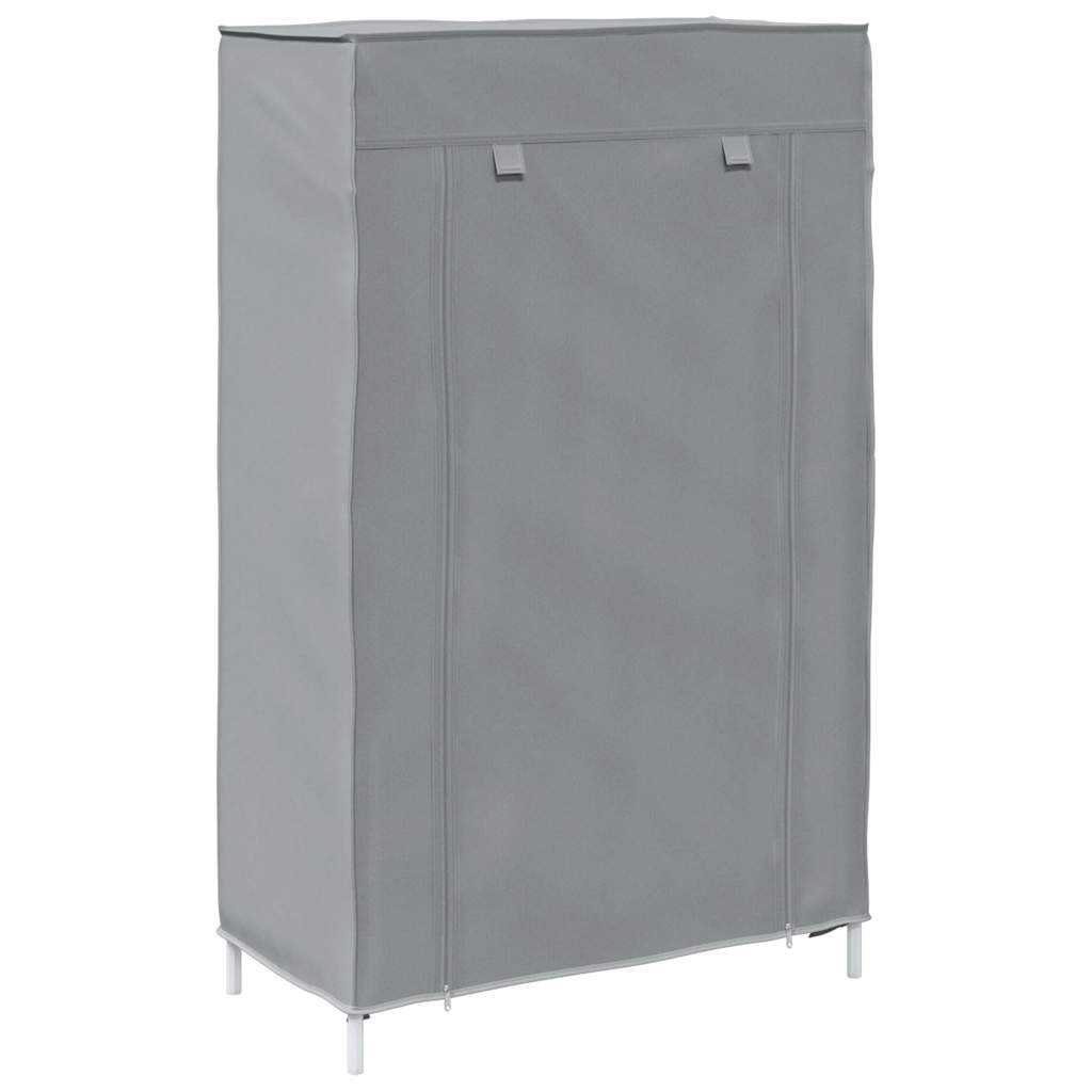 Scarpiera Grigio 60,5x30x97 cm in Tessuto Non Tessuto - homemem39