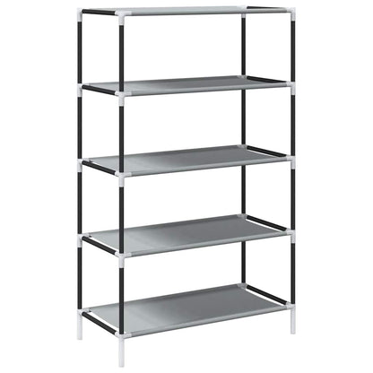 Scarpiera Grigio 60,5x30x97 cm in Tessuto Non Tessuto - homemem39