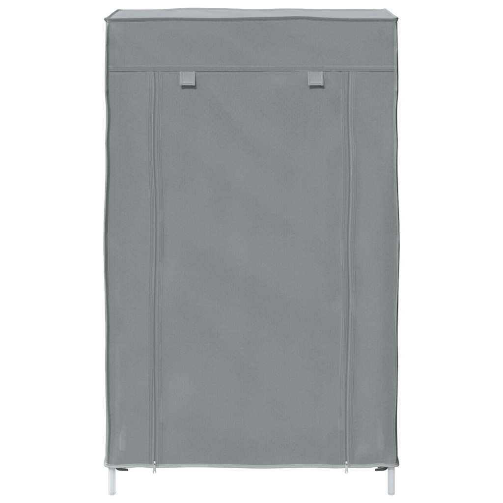 Scarpiera Grigio 60,5x30x97 cm in Tessuto Non Tessuto - homemem39