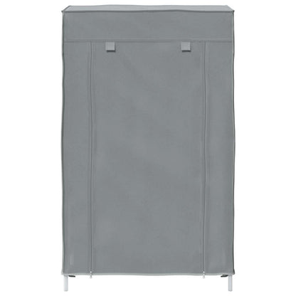 Scarpiera Grigio 60,5x30x97 cm in Tessuto Non Tessuto - homemem39